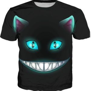 Creepy cat graphic design and custom made wears...